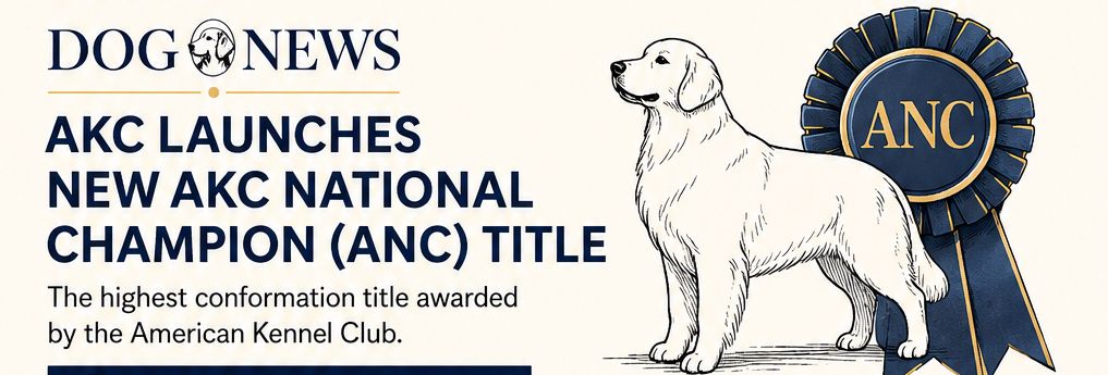 AKC Introduces New "AKC National Champion" (ANC) Title